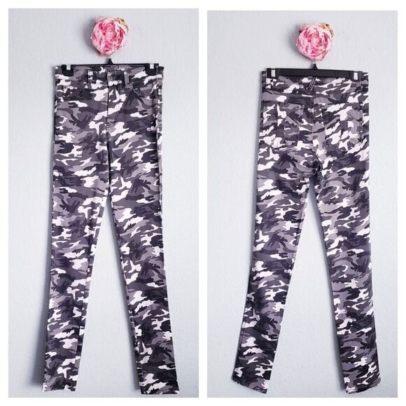 Tripp NYC Black‎ and White Camo Skinny Jeans - Picture 1 of 6